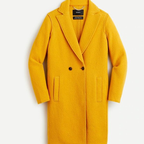 J Crew Daphne Petite Daphne Topcoat In Italian Boiled Wool Jcrew